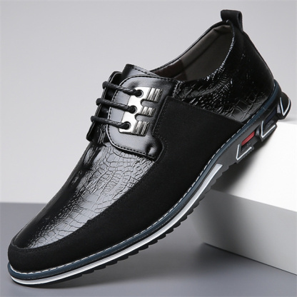 Large size men's casual all-match leather shoes 48 49 50 size Xiyin supply autumn new style