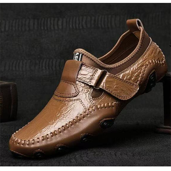 Trendy men's casual lazy driving slip-on loafers