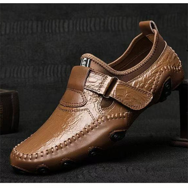 Trendy men's casual lazy driving slip-on loafers