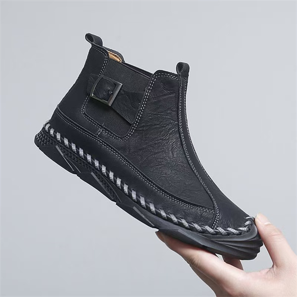 New trendy casual high-top motorcycle work boots