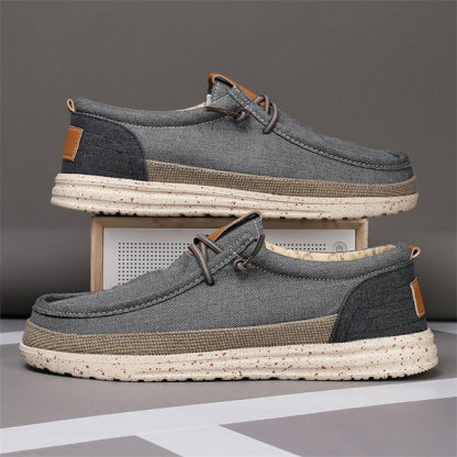 Large size dude loafers trendy casual shoes