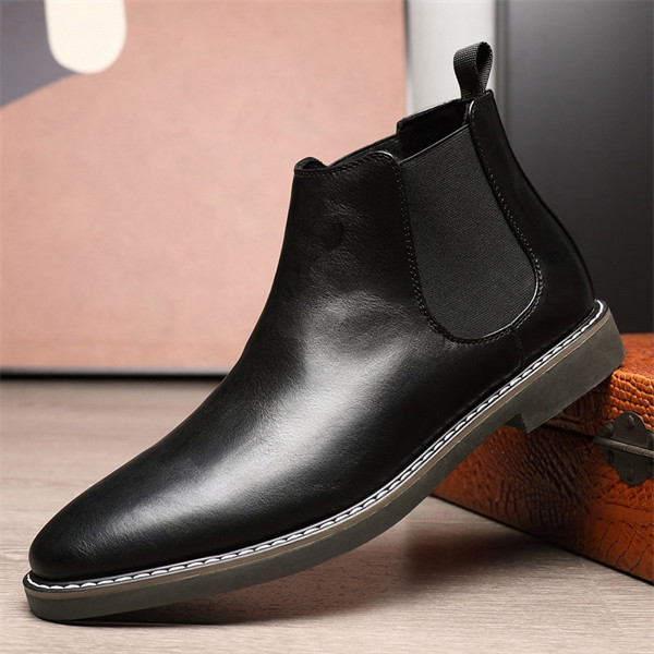New breathable high-top Martin boots for men in spring and autumn, British style retro work boots