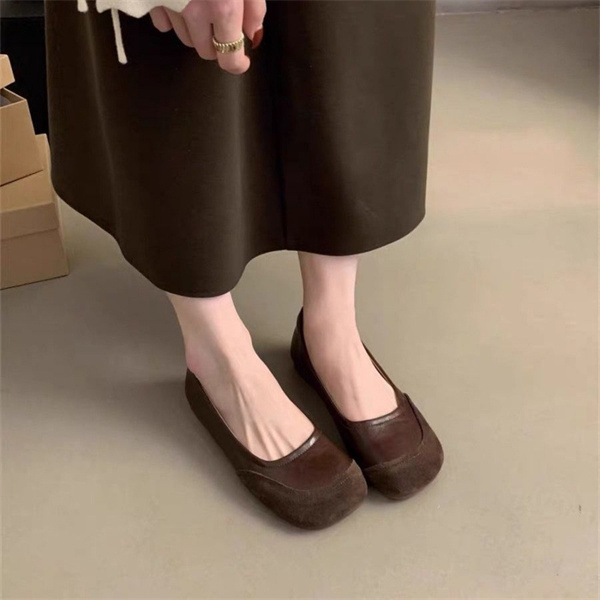 Women's soft sole slip-on casual flat shoes