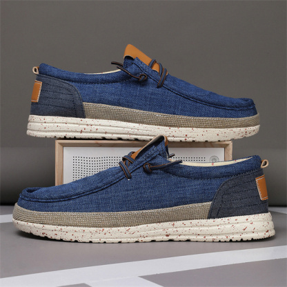 Large size dude loafers trendy casual shoes