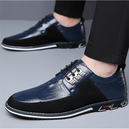 Large size men's casual all-match leather shoes 48 49 50 size Xiyin supply autumn new style