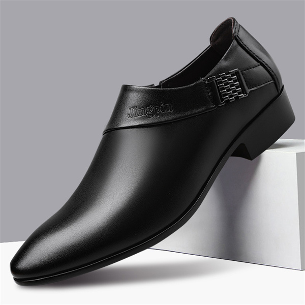 Men's slip-on business formal casual all-match wedding shoes