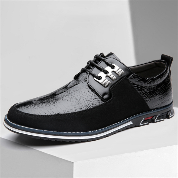 Large size men's casual all-match leather shoes 48 49 50 size Xiyin supply autumn new style