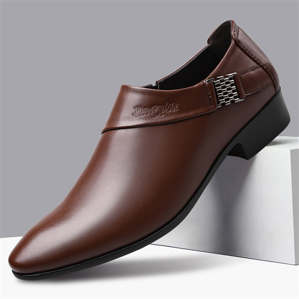 Men's slip-on business formal casual all-match wedding shoes