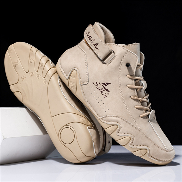 Popular Martin boots autumn and winter new casual shoes men 48 large size men's short boots octopus men's shoes