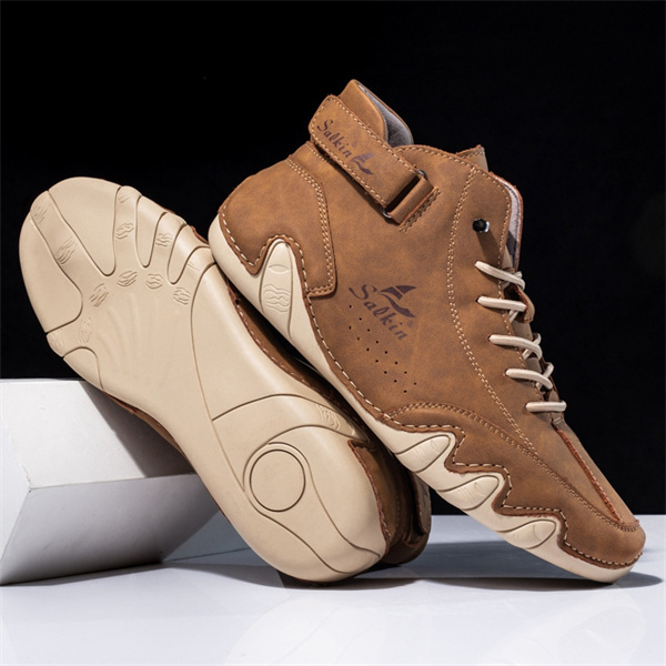 Popular Martin boots autumn and winter new casual shoes men 48 large size men's short boots octopus men's shoes