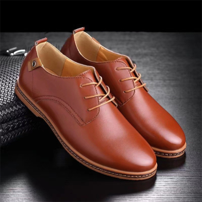 Men's casual round toe work shoes