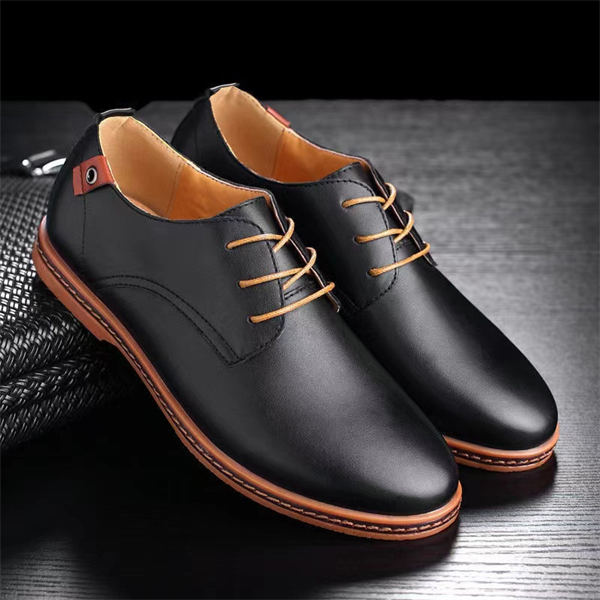 Men's casual round toe work shoes