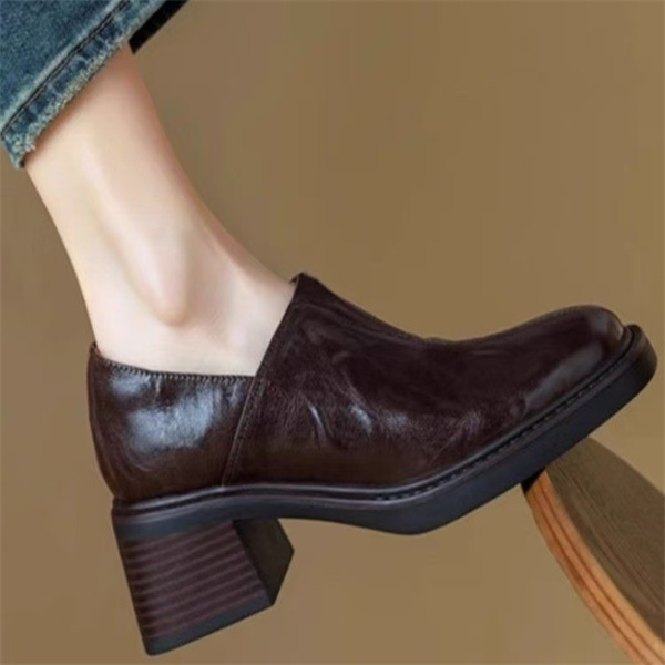 New French retro high heels