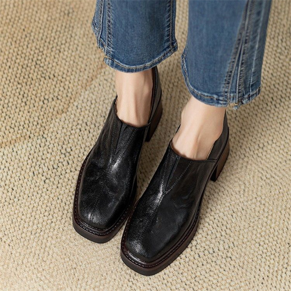 New French retro high heels