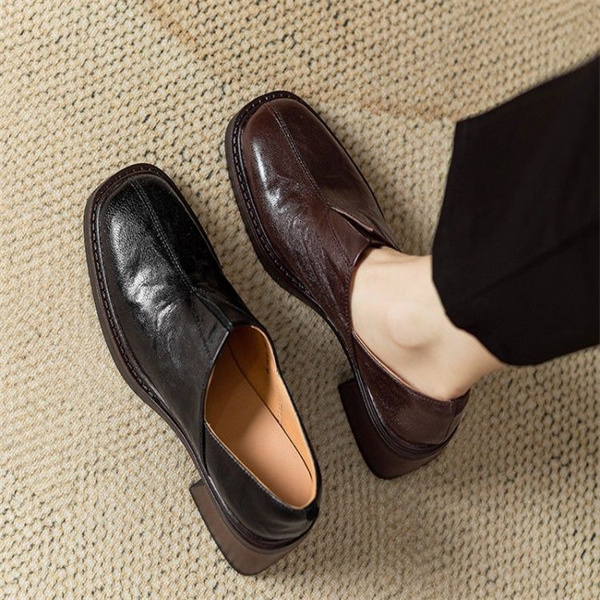 New French retro high heels