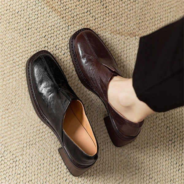 New French retro high heels