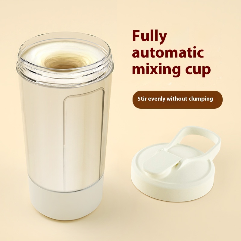 450ML Electric Stir Mug Fitness Protein Powder Milkshake Coffee Shake Mug Portable Casual Fully Automatic Milkshake Mug with Scale