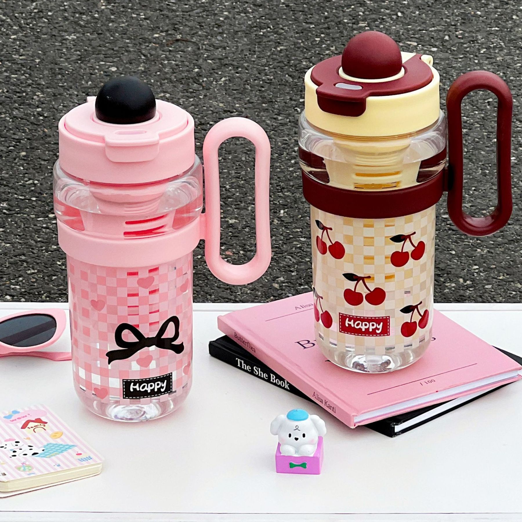 New Summer Plastic Water Cup Men and Women General Outdoor Car Office Large Capacity Water Cup Drink Cup