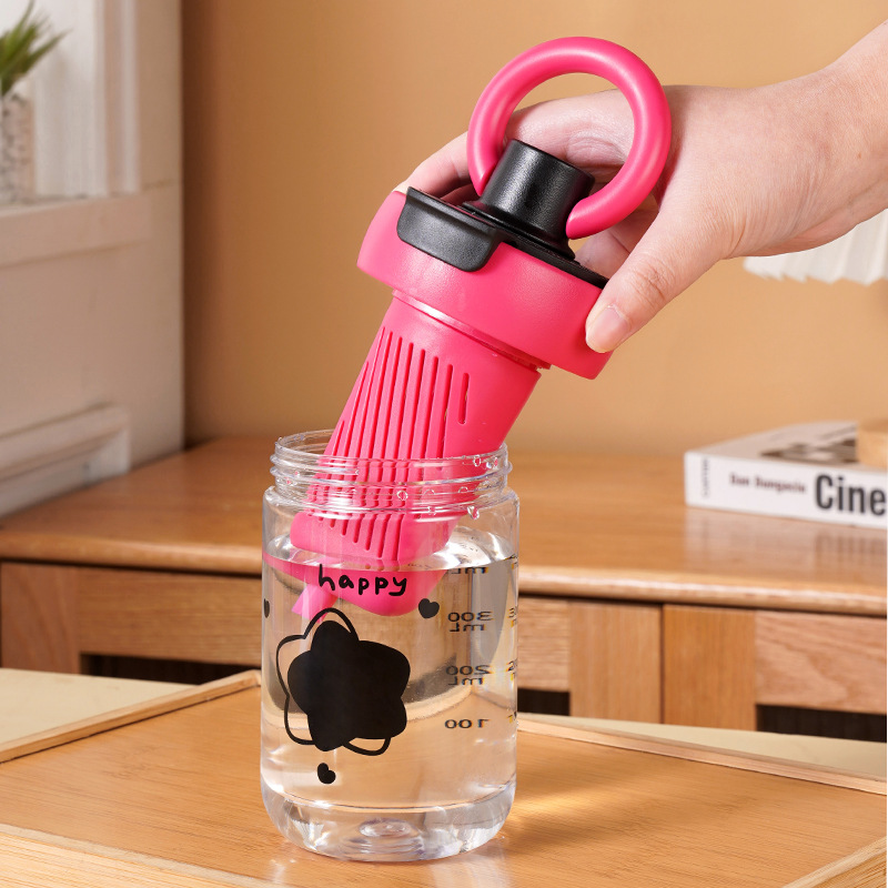 Summer Large Capacity Tea-water Separation Double-drinking Cup