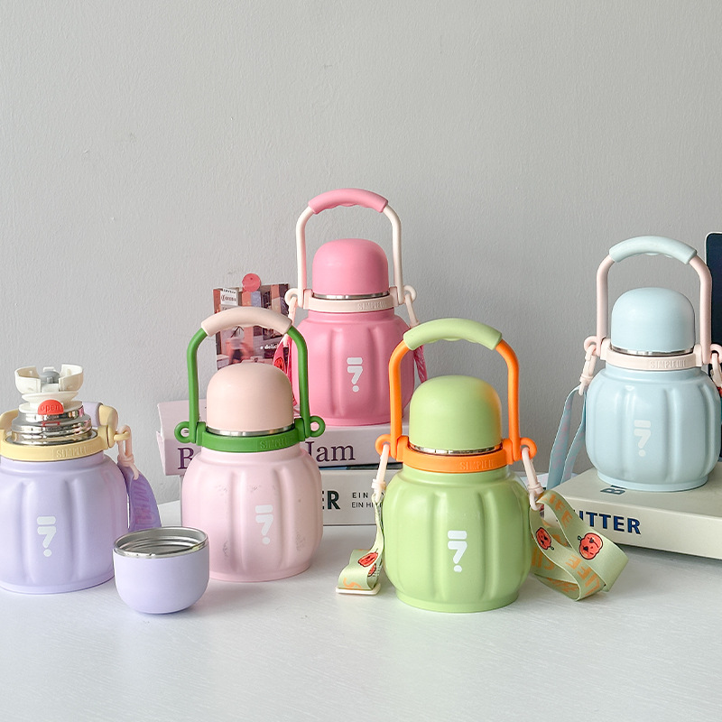 Hallowmas Large-capacity Stainless Steel Heat and Cold Preservation Cup