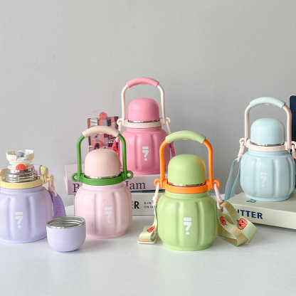 Hallowmas Large-capacity Stainless Steel Heat and Cold Preservation Cup