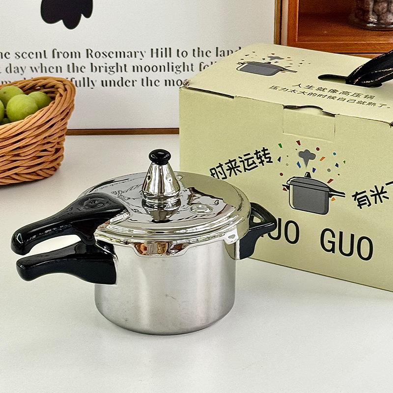 Lovely Funny Mini Pressure Cooker Ceramic Mugs Whimsy Birthday Present Coffee Cup