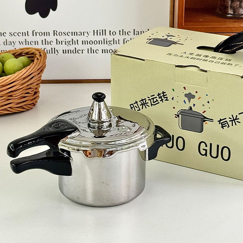 Lovely Funny Mini Pressure Cooker Ceramic Mugs Whimsy Birthday Present Coffee Cup