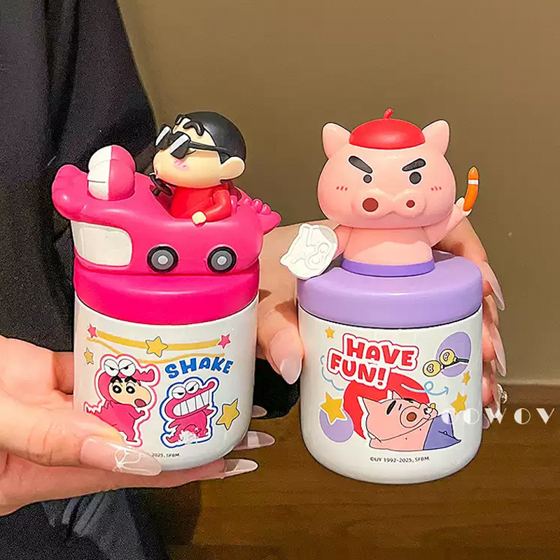 Creative Cute Insulated Cup Portable Pocket Stainless Steel Water Cup