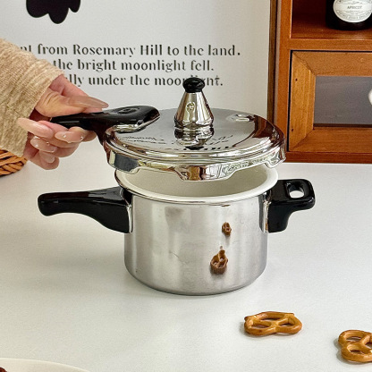 Lovely Funny Mini Pressure Cooker Ceramic Mugs Whimsy Birthday Present Coffee Cup