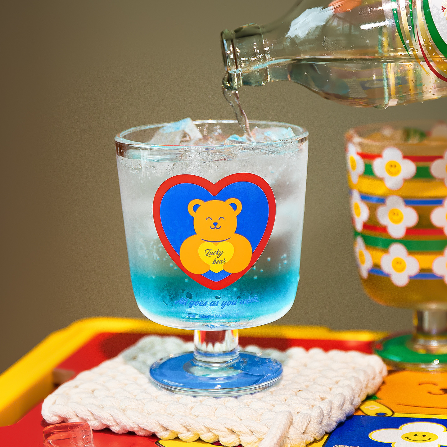 300ML Ins Glass Drink Cup Goblet Cocktail Wine Cup of Whisky