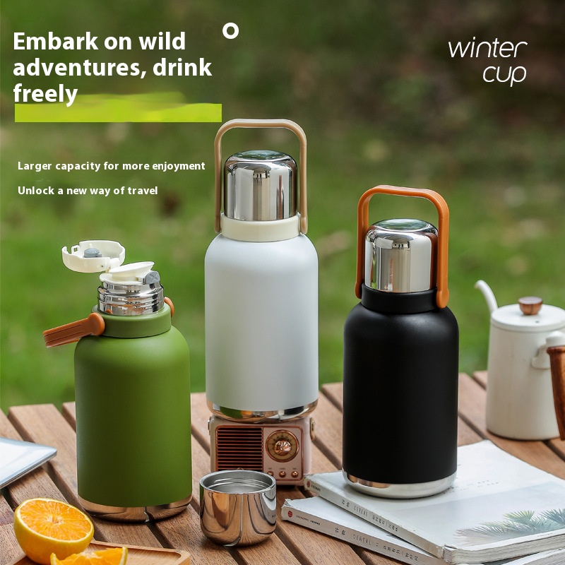 316 Stainless Steel Large-capacity Outdoor Sports Insulated Cup