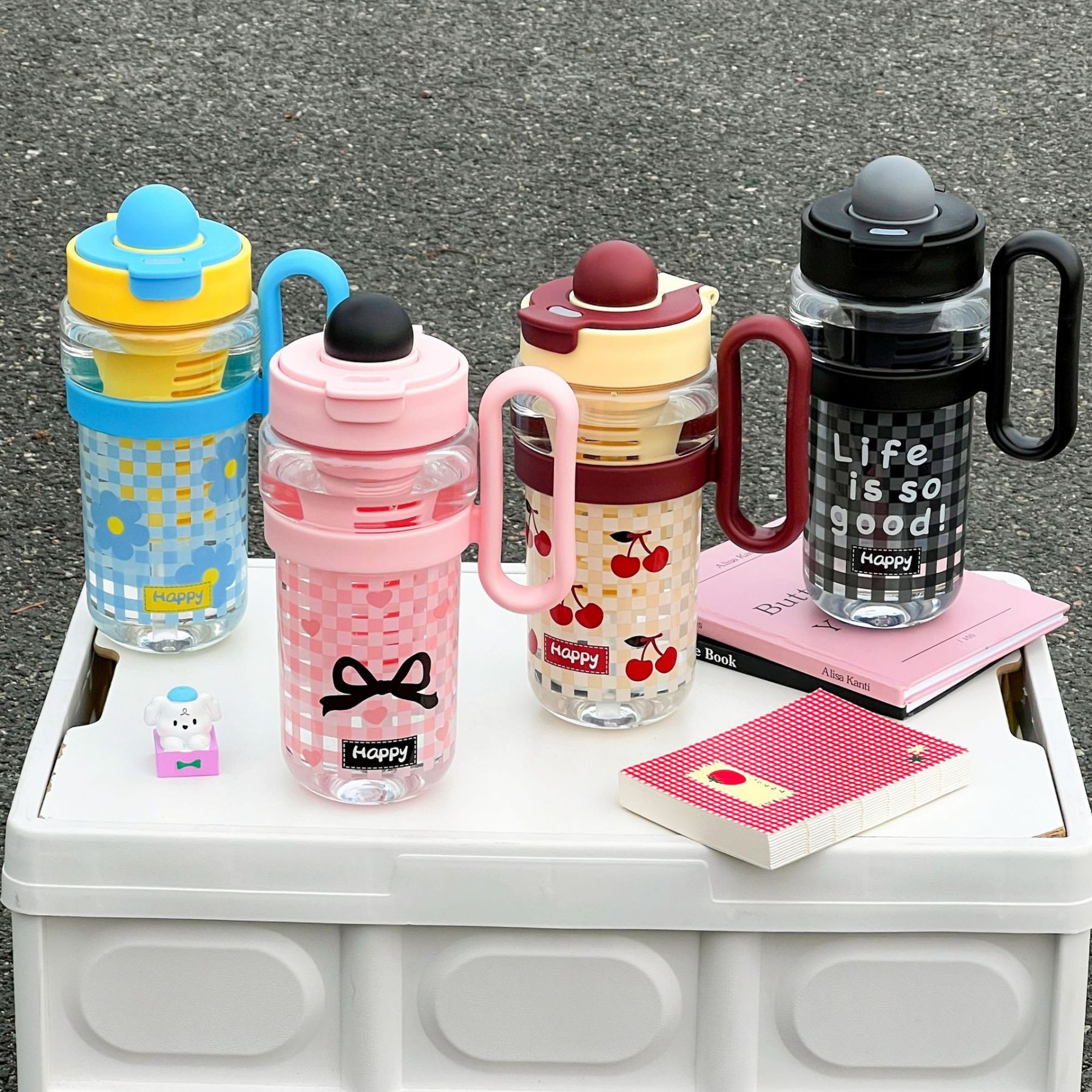 New Summer Plastic Water Cup Men and Women General Outdoor Car Office Large Capacity Water Cup Drink Cup