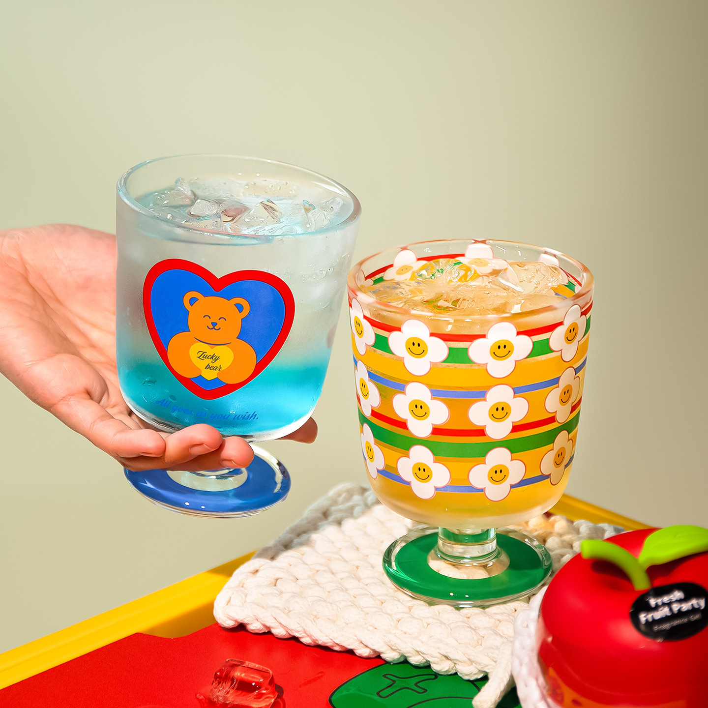 300ML Ins Glass Drink Cup Goblet Cocktail Wine Cup of Whisky