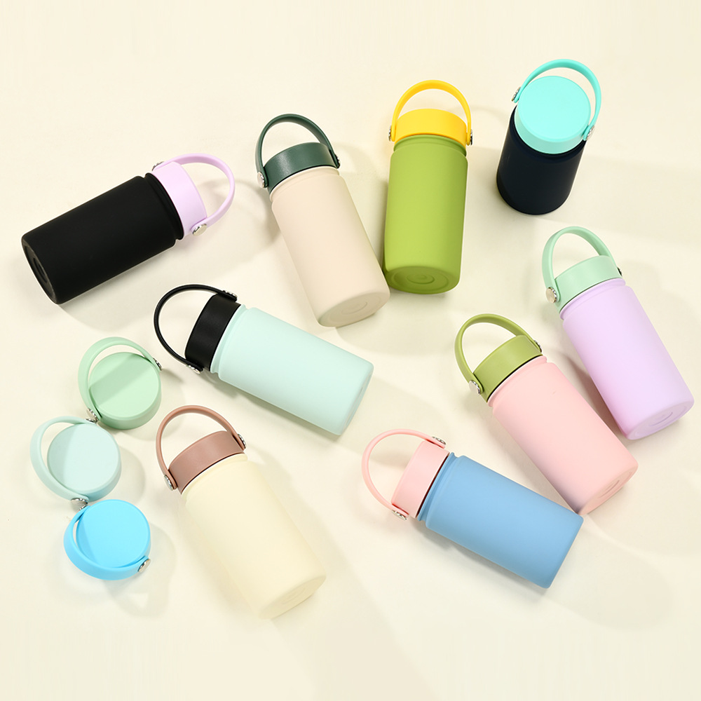 350ml Stainless Steel Sports Thermos Portable Hand-held Water Bottle