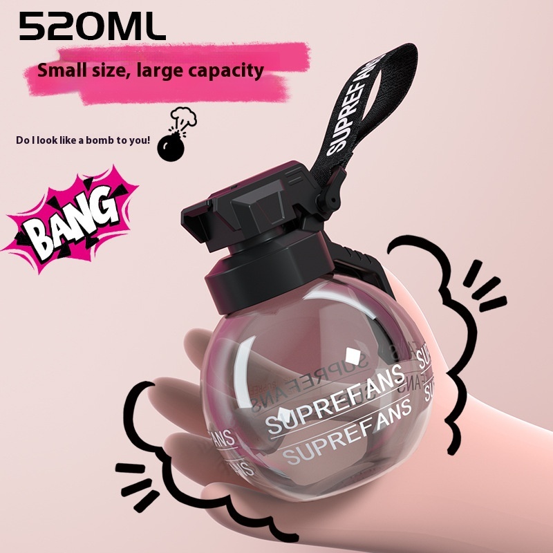 Summer Large Capacity Sports Water Cup Portable Fitness Water Bottle