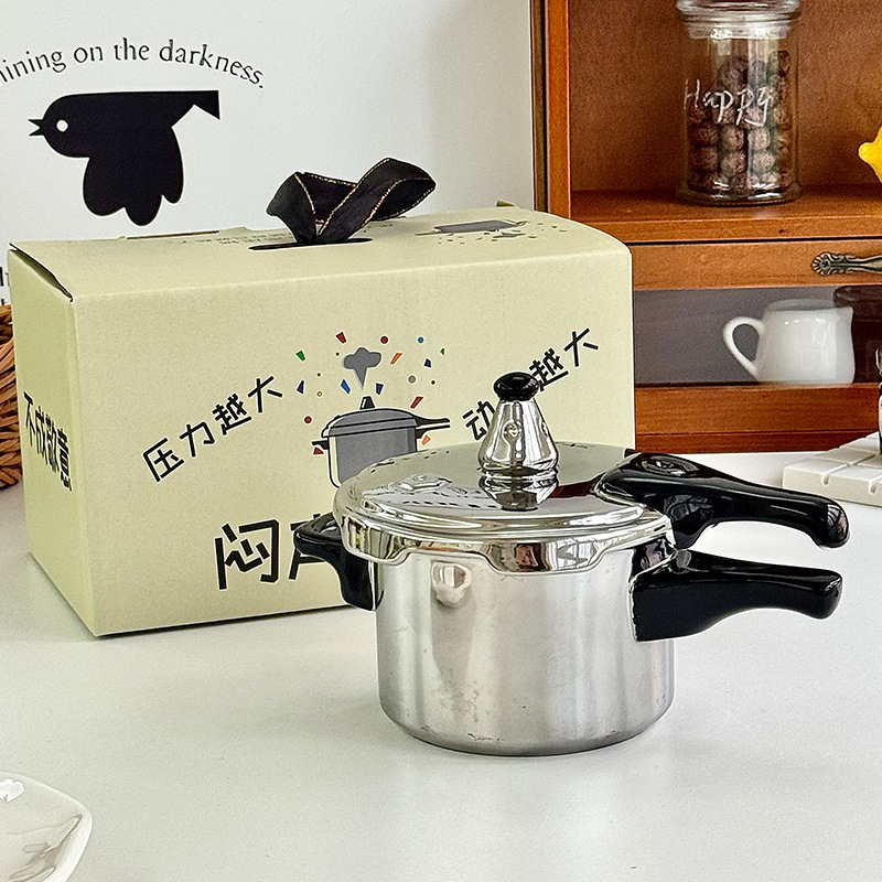 Lovely Funny Mini Pressure Cooker Ceramic Mugs Whimsy Birthday Present Coffee Cup