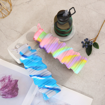 Outdoor Portable Folding  Water Bottle Silicone