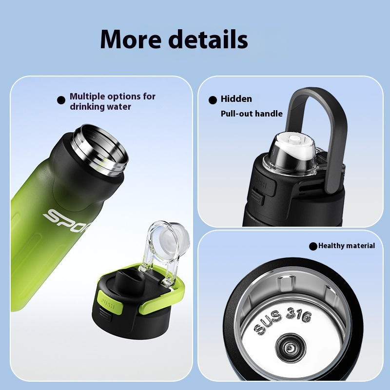 316 Stainless Steel Gradient Insulated Cup for Outdoor Sports