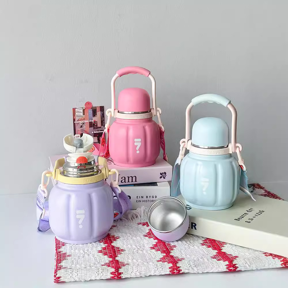 Hallowmas Large-capacity Stainless Steel Heat and Cold Preservation Cup