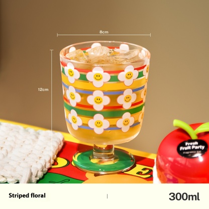 300ML Ins Glass Drink Cup Goblet Cocktail Wine Cup of Whisky