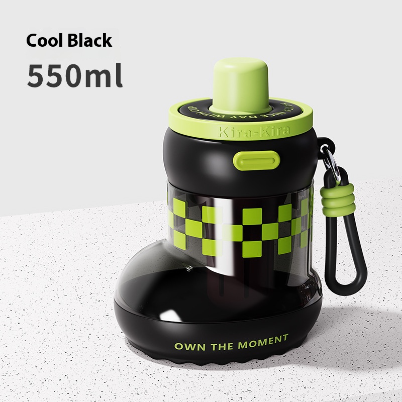 Dopamine Super Large Capacity Girls Plastic Cup Cute Creative Shoe Shape Portable Straw Cup