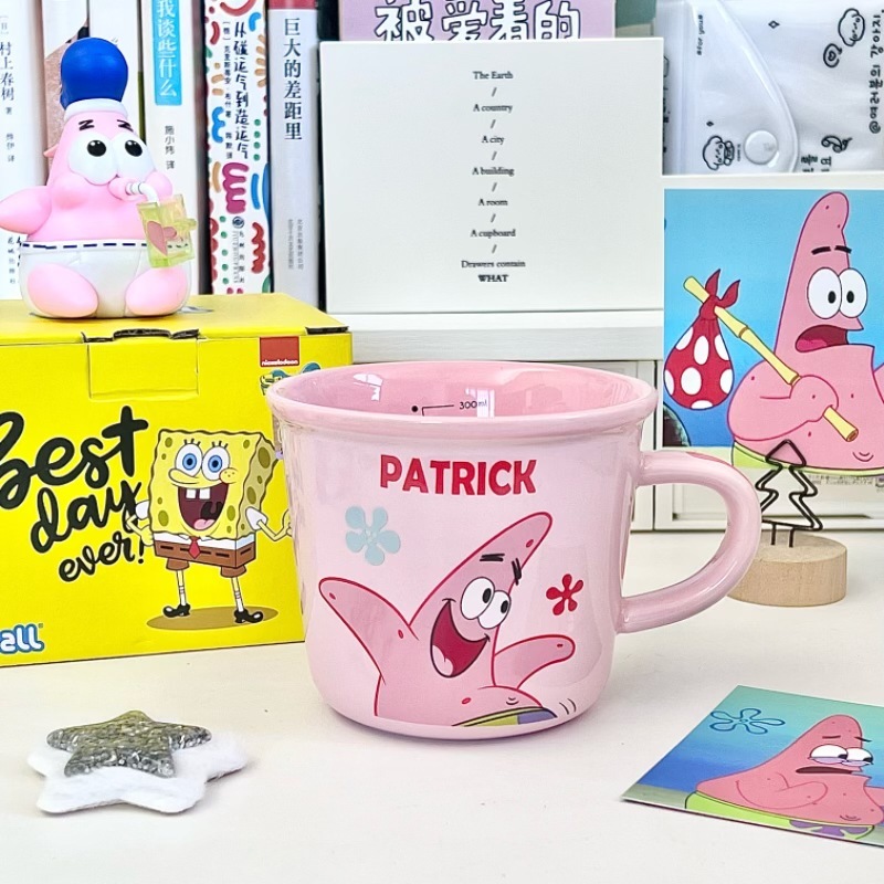Cartoon Anime Character Ceramic Cup Kawaii Cheese Crab Shape Ceramic Cup Birthday Gift Quilt Coffee Cup with Spoon and Gift Box