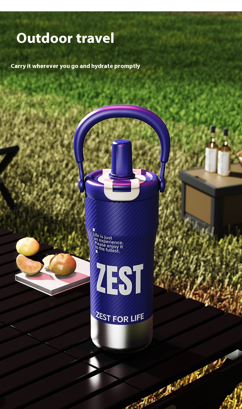 Large Capacity Stainless Steel Vehicle Mounted Portable Insulated Cup