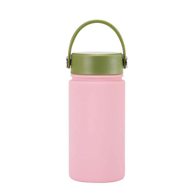 350ml Stainless Steel Sports Thermos Portable Hand-held Water Bottle