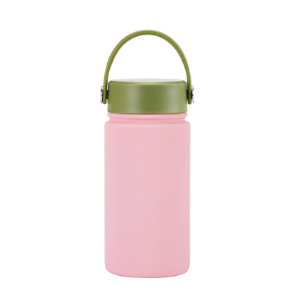 350ml Stainless Steel Sports Thermos Portable Hand-held Water Bottle
