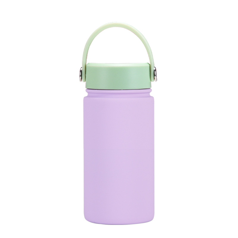 350ml Stainless Steel Sports Thermos Portable Hand-held Water Bottle