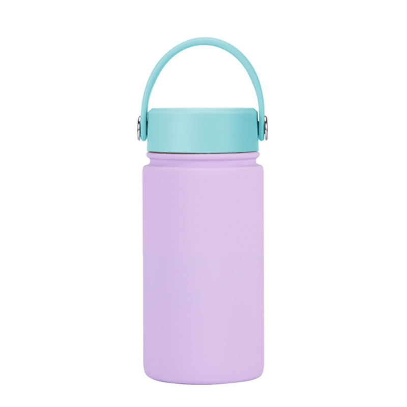 350ml Stainless Steel Sports Thermos Portable Hand-held Water Bottle