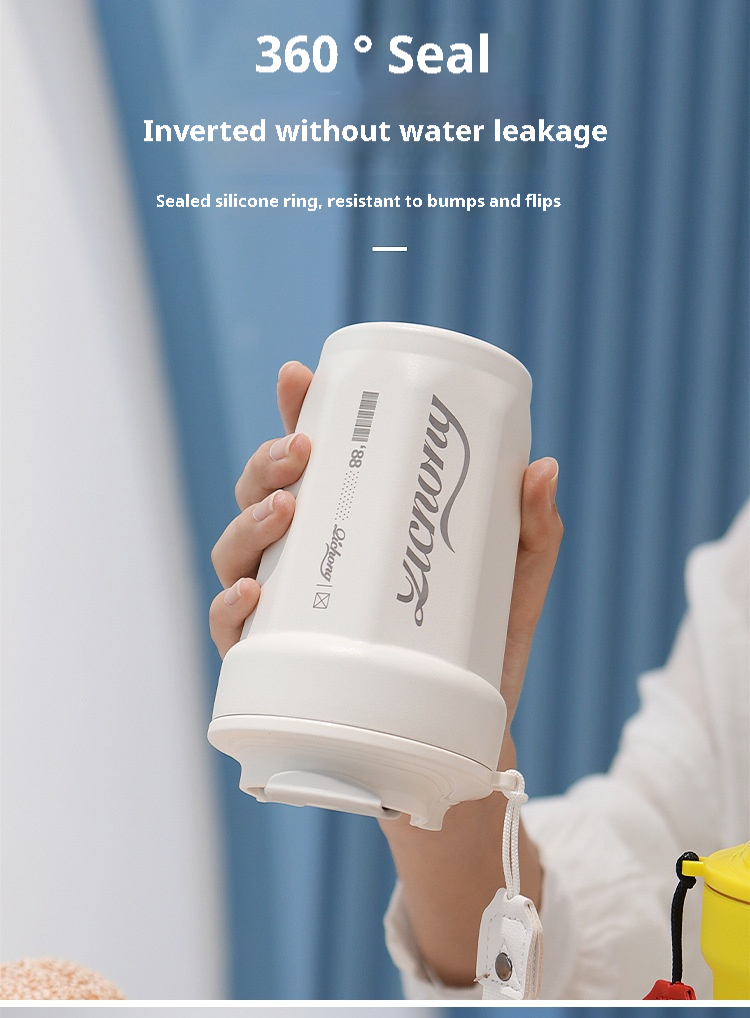 Coffee Cup 316 Stainless Steel Thermos Cup Outdoor High-value Men Women Water Cup Holder for Car Gift