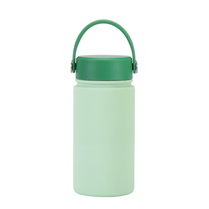 350ml Stainless Steel Sports Thermos Portable Hand-held Water Bottle
