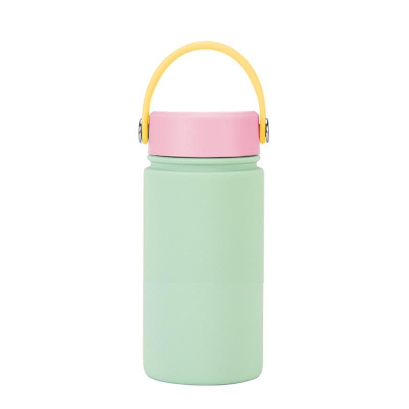 350ml Stainless Steel Sports Thermos Portable Hand-held Water Bottle